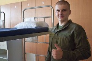 До Луцького батальйону прибули перші цього року призовники 