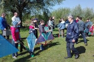 У Ковелі пускали зміїв