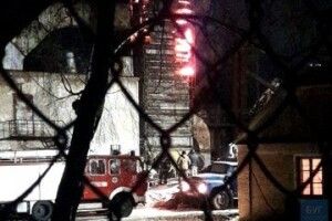 На Волині вночі горіла зерносушарка на елеваторі 