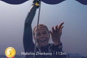 Українка пірнула на 113 метрів – і стала чемпіонкою світу!