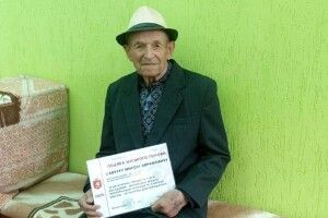У громаді на Волині привітали довгожителя