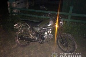 На Волині мотоцикліст упав під час руху