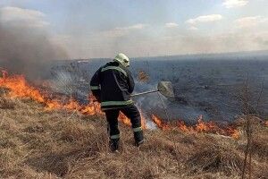 На Волині рятувальники встановили, хто підпалював траву