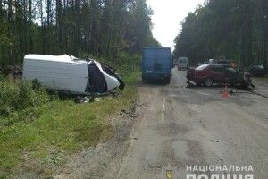 Моторошна ДТП на автодорозі «Городище-Рівне-Старокостянтинів» поблизу села Лісопіль (фото)