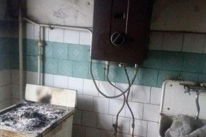 Ковельчанина, який смажив на газовій плиті занавіску патрульні доправили до психлікарні