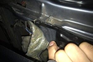 На ПП «Устилуг» виявили авто, напаковане бурштином