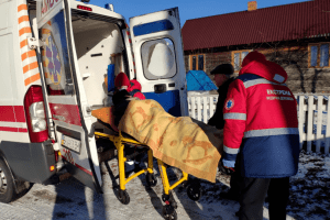 95-річний дідусь з Рівненщени провів Святвечір і різдвяну ніч в лісі (Фото)