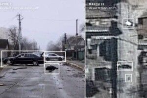 Тіла убитих росіянами мешканців Бучі лежали на вулицях понад три тижні (Відео)