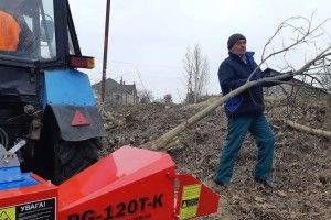 У Рожищі відтепер гілки не викидатимуть, а топитимуть ними (Відео)