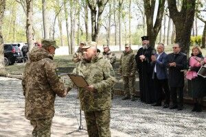 На Волині нагородили прикордонників та відкрили пам’ятник загиблим воїнам (Фото)