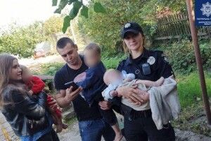 Виявили чотирьох дітей віком до 5 років, які дві доби провели самі