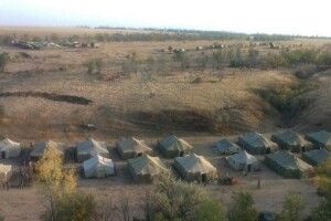 У Білорусі помітили багато російських наметів з військовими (Фото)