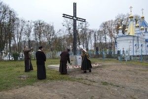 У Ковелі освятили оновлений Хрест пам’яті жертвам тоталітарного режиму