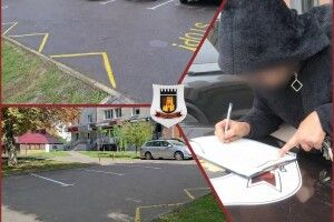 Хотів як краще, а вийшов штраф: у Луцьку склали протокол за самовільну розмітку на дорозі