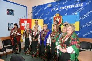 У Луцькій міській раді звучали колядки