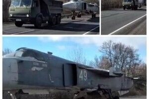 Старий неробочий Су-24 доправили до кордону Білорусі й України, щоб створити привід для вторгнення, - Цаплієнко