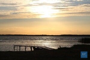 Через зливу рівень води на Світязі за добу піднявся ще на п’ять сантиметрів