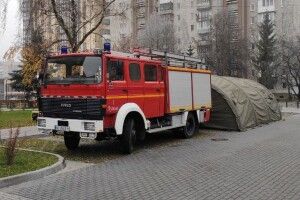 Уже 6 мобільних «пунктів незламності» розгорнули рятувальники на Волині 