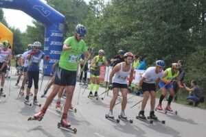 На Світязі відбувся Кубок України з перегонів на лижеролерах