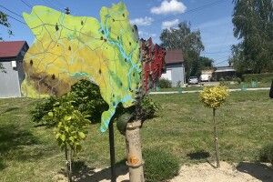 На Волині відкрили інтерактивну інсталяцію в честь 64-х полеглих Героїв