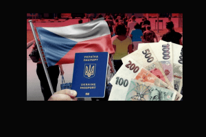 На скільки у Чехії скоротилась допомога українським біженцям