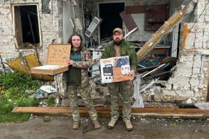 На Волині працівники сільради придбали на фронт важливе обладнання