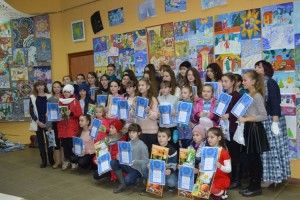 Юні художники Ковеля показали новорічно-різдвяне диво