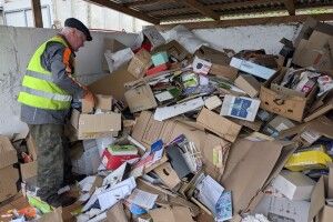 Завдяки свідомим містянам у Луцьку відправили на переробку пів тонни паперу