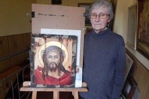 Художниця з Млинова створила серію картин про бійців-земляків