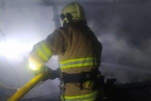 На Рівненщині згоріла дерев’яна хата (Фото)