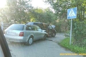 У Луцьку – потрійна ДТП (Фото)