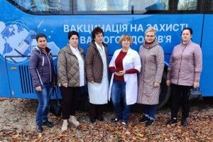 На прикордонні близько сотні волинян скористалися послугами вакцинального автобуса