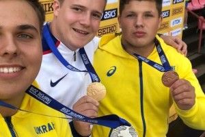 Одразу двоє українських легкоатлетів з особистими рекордами зійшли на п’єдестал Чемпіонату світу