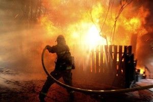 На Волині загорілися літня кухня і хлів