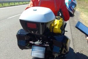 На Волині затримали мотоцикліста, який мчав на шаленій швидкості