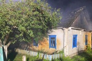 Пожежу в будинку гасило одразу 15 рятувальників (Фото)