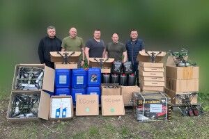 У волинській бригаді подякували Нововолинській громаді за 40 дронів