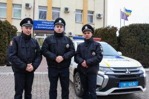 Три богатирі поповнили лави Патрульної поліції Волині