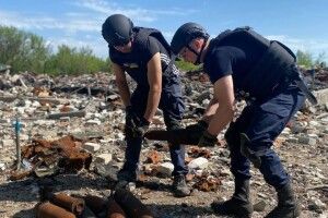 Волинські сапери працюють на Донеччині