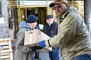 Сьогодні до Луцька прибув перший гуманітарний вантаж від французького міста Фос-сюр-Мер