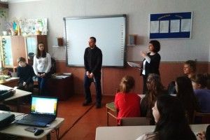 У Копачівці чиновники провели відкритий урок