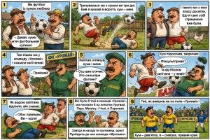 На Волині штучний інтелект створив комікс на гумореску Павла Глазового