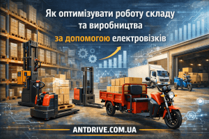 Як оптимізувати роботу складу та виробництва за допомогою електровізків