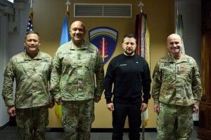 Зеленський відвідав командування армії США у Європі 
