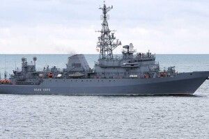 Під Одесою бачили у морі російський корабель-розвідник