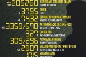 Кількість ліквідованих окупантів перевалили за 205 тисяч: свіжі втрати ворога на 25 травня