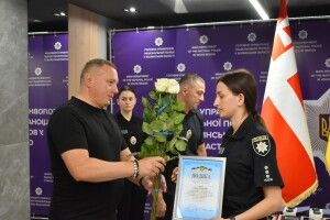 У Луцьку з професійним святом привітали поліцейських 