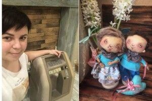 Рівненська хенд-мейд майстриня подарувала лікарні... кисневий концентратор