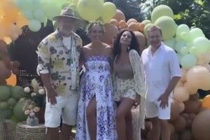  Телеведучий Юрій Горбунов влаштував вечірку вагітній Катерині Осадчій (Фото)