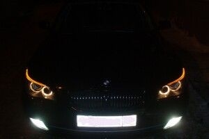Вночі у Нововолинську спалахнула BMW